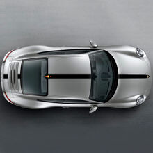 Kit adesivo in vinile a striscia sottile per cofano, tetto e bagagliaio per Porsche 911 3