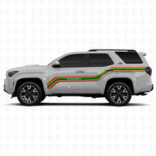 Adesivi Laterali in Vinile Techno Style Upward Lines per Toyota 4Runner 3