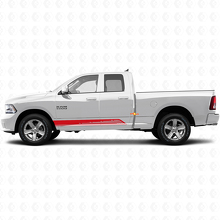 Strisce Curve Adesivo in Vinile per Battitacco Porta Graphic per Dodge Ram 1500 2011-2018 3