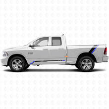 Adesivo in Vinile a Strisce a Scacchi per Pannello Laterale Posteriore per Dodge Ram 1500 2011-2018 3
