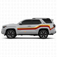 Adesivi in vinile laterali a linee storte per Toyota 4Runner 3