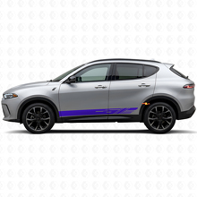 Adesivo in Vinile Decorato con Strisce per Battitacco per Dodge Hornet 2023+ 2
