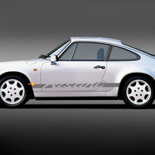 Adesivo in Vinile con Lettere Rasant a Fascia Laterale per Porsche 911 2