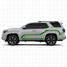 Adesivo in Vinile con Linee Grafiche Curve per Lato Intero per Toyota 4Runner 3