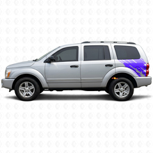 Adesivo in vinile grafico spruzzi di fango per lato posteriore Dodge Durango 2004-2009 2