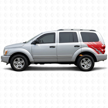 Adesivo in vinile grafico spruzzi di fango per lato posteriore Dodge Durango 2004-2009 3