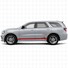 Adesivo in Vinile con Sottili Strisce Montagnose per Modanatura Laterale Dodge Durango 2011+ 3