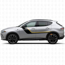 Adesivo Vinilico a Doppia Striscia per Porta per Dodge Hornet 2023+ 2