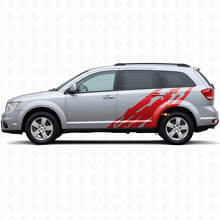 Adesivo in Vinile Grafica Spruzzi di Fango Lato Porta per Dodge Journey 2009-2020 3
