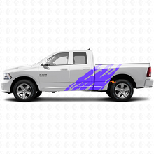 Adesivo Vinile Laterale Grafica Spruzzo di Fango per Dodge Ram 1500 2011-2018 2