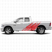 Adesivo Vinile Laterale Grafica Spruzzo di Fango per Dodge Ram 1500 2011-2018 3