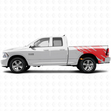 Adesivo in vinile grafico Splash di fango posteriore per Dodge Ram 1500 2011-2018 3