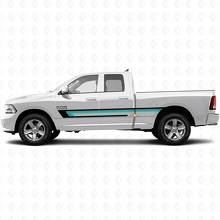 Adesivo Vinile a Tripla Striscia per Porta per Dodge Ram 1500 2011-2018 2