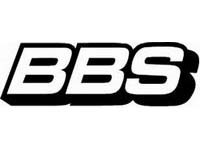 Adesivo in vinile da corsa con logo BBS