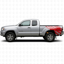Adesivo in Vinile Grafica Spruzzi di Fango Laterale Posteriore per Toyota Tacoma 2004-2015 3