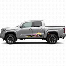 Adesivo Vinile Laterale con Grafica Sakura Giapponese per Toyota Tacoma 2023+ 3