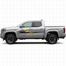 Kit adesivi laterali in vinile con grafica Sakura giapponese per Toyota Tacoma 2023+ 2