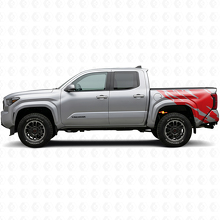 Adesivo Vinilico Grafica Spruzzi di Fango Laterale Posteriore per Toyota Tacoma 2023+ 3