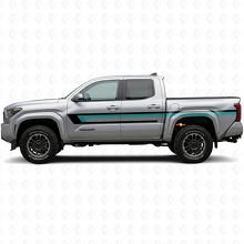 Adesivo vinilico a strisce triple per porta Toyota Tacoma 2023+ 2