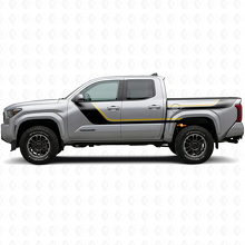 Kit Adesivi Vinile Strisce Gemelle per Porta e Laterale Posteriore per Toyota Tacoma 2023+ 2