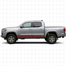 Adesivo in Vinile per Minigonne con Strisce Curve Intrecciate per Toyota Tacoma 2015-2023 3