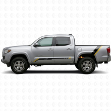 Kit di adesivi in vinile a doppie strisce per porta e parafango posteriore per Toyota Tacoma 2015-2023 2