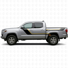 Kit Adesivi Vinile Doppie Strisce Porta e Fianco Posteriore per Toyota Tacoma 2015-2023 2