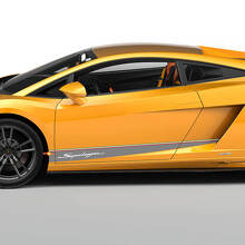 Kit Adesivi Laterali a Strisce Stile Italiano per Lamborghini Gallardo LP570-4 2
