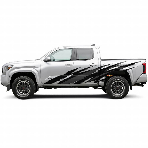 Adesivo in vinile grafico Splash Fango per fianco completo Toyota Tacoma 2023+