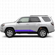 Kit Adesivi in Vinile Strisce Curve per Minigonne Toyota 4Runner 2009-2024 2