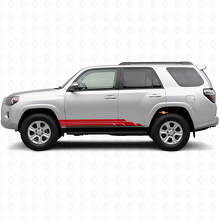 Kit Adesivi in Vinile Strisce Curve per Minigonne Toyota 4Runner 2009-2024 3