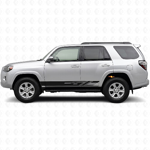 Adesivo in vinile con strisce decorate per battitacco Toyota 4Runner 2009-2024 1