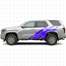Adesivo laterale in vinile con grafica splash di fango per Toyota 4Runner 2024+ 2