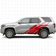 Adesivo laterale in vinile con grafica splash di fango per Toyota 4Runner 2024+ 3