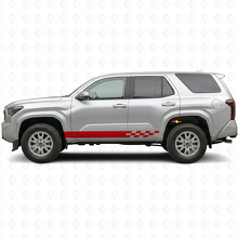 Adesivo in Vinile con Strisce a Scacchiera per Minigonna Toyota 4Runner 2024+ 3