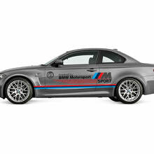Kit adesivi in vinile per cofano M Power laterale e paraurti per BMW 1M Coupe E82 4