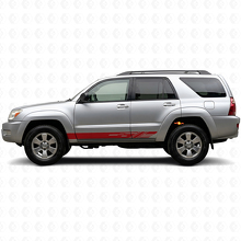 Adesivo in Vinile con Strisce Decorate per Minigonne Toyota 4Runner 2002-2009 3