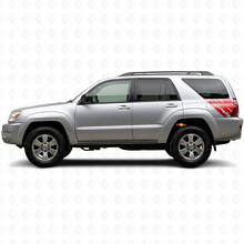 Kit Adesivi in Vinile con Grafica Schizzi di Fango per Fiancate Toyota 4Runner 2002-2009_3