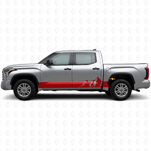 Adesivo in Vinile con Strisce Larghe Montagne per Battitacco Toyota Tundra 2022+ 3