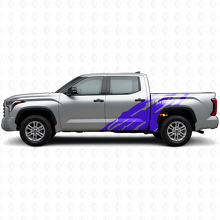 Adesivo Laterale in Vinile con Grafica Schizzi di Fango per Toyota Tundra 2022+ 2
