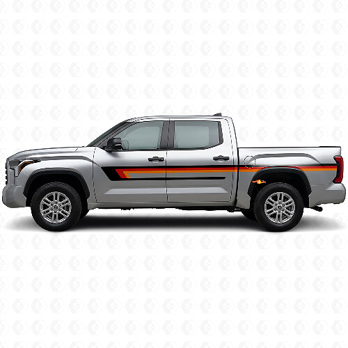Adesivo Vinilico a Tre Strisce per Porta per Toyota Tundra 2022+ 1