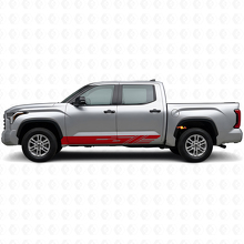 Adesivo in Vinile con Strisce Decorative per Minigonna Toyota Tundra 2022+ 3