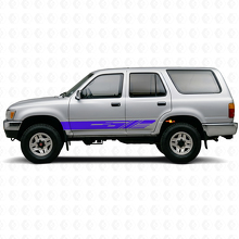 Adesivo in Vinile per Minigonne con Strisce Decorate per Toyota 4Runner 1989-1995 2