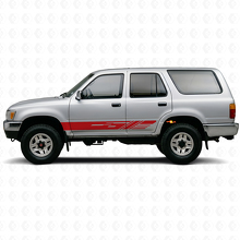 Adesivo in Vinile per Minigonne con Strisce Decorate per Toyota 4Runner 1989-1995 3