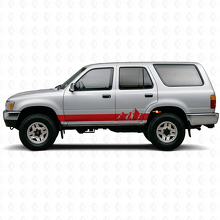 Adesivo in Vinile con Strisce Larghe Montagne per Minigonna Toyota 4Runner 1989-1995 3