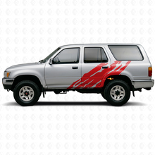 Adesivo laterale grafica schizzi di fango per Toyota 4Runner 1989-1995 3