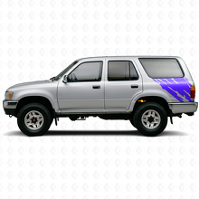 Adesivo in Vinile Grafica Spruzzi di Fango Laterale Posteriore per Toyota 4Runner 1989-1995 2