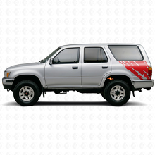 Adesivo in Vinile Grafica Spruzzi di Fango Laterale Posteriore per Toyota 4Runner 1989-1995 3