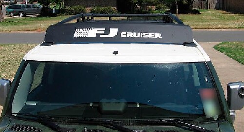 Adesivo Paravento Portapacchi Tetto per Toyota FJ Cruiser