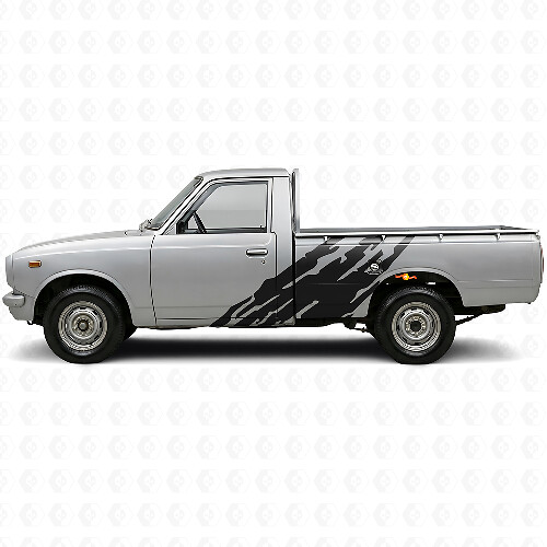 Adesivo Vinile Laterale Grafica Spruzzi di Fango per Toyota Hilux 1968-1972 1